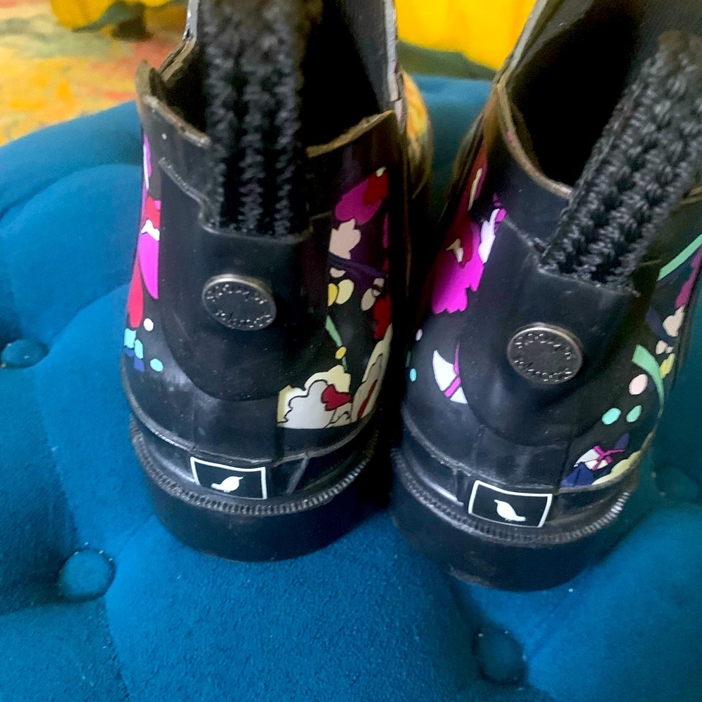 Floral Patterned Ankle Boots - image 6